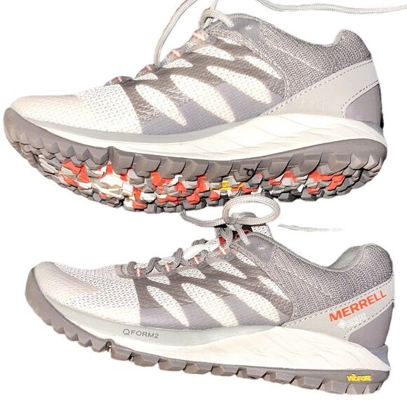Merrell Antora 2 Moonbeam Running Shoes Gore-Tex Vibram -5.5 - Picture 5 of 9